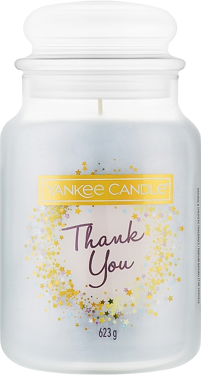 Ароматическая свеча "Благодарю вас" - Yankee Candle Thank You Scented Candle — фото N1