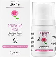 Оновлювальний щоденний крем для обличчя з олією троянди - Zoya Goes Renewing Rose Daily Face Cream — фото N2