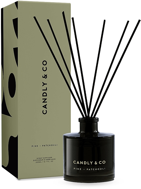 Ароматический диффузор - Candly & Co No.4 Pinia & Paczuli Diffuser — фото N1