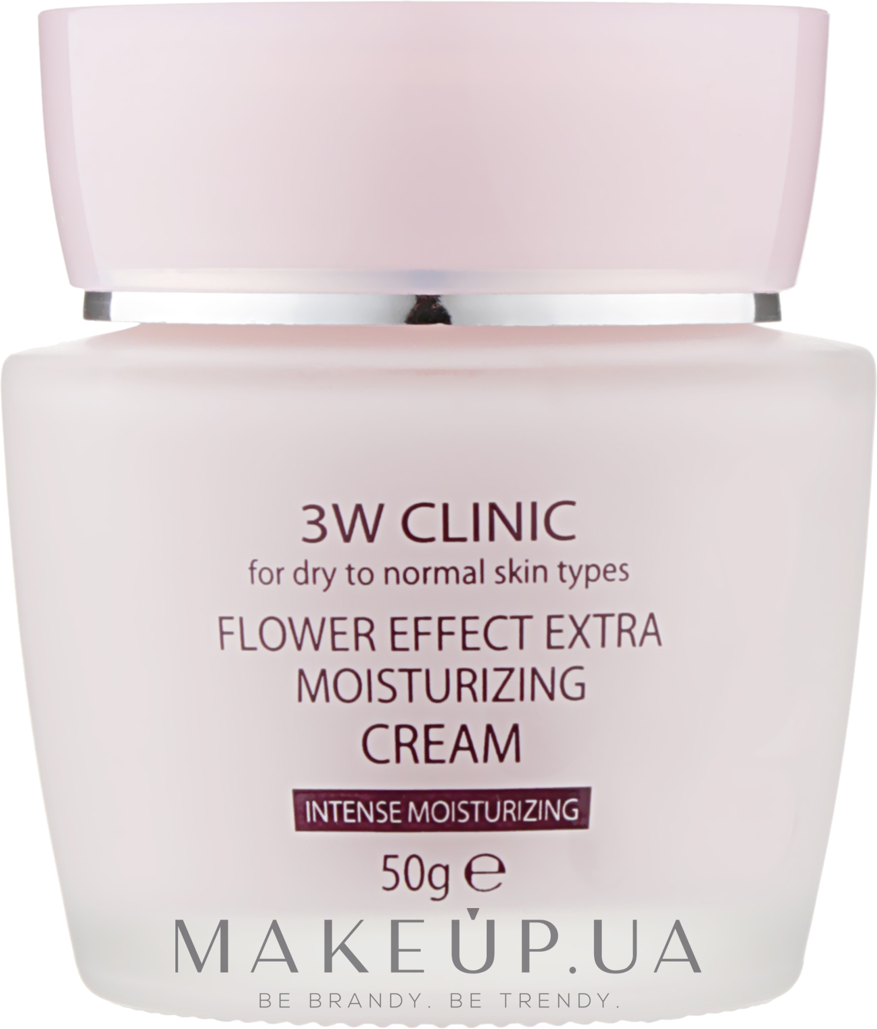Крем для лица увлажняющий - 3W Clinic Flower Effect Extra Moisturizing Cream — фото 50ml