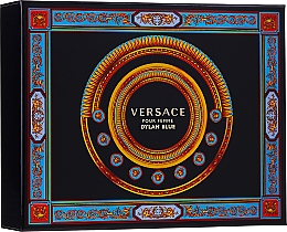 Versace Pour Femme Dylan Blue - Набір (edp/50ml + b/l/50ml + s/g/50ml) — фото N1