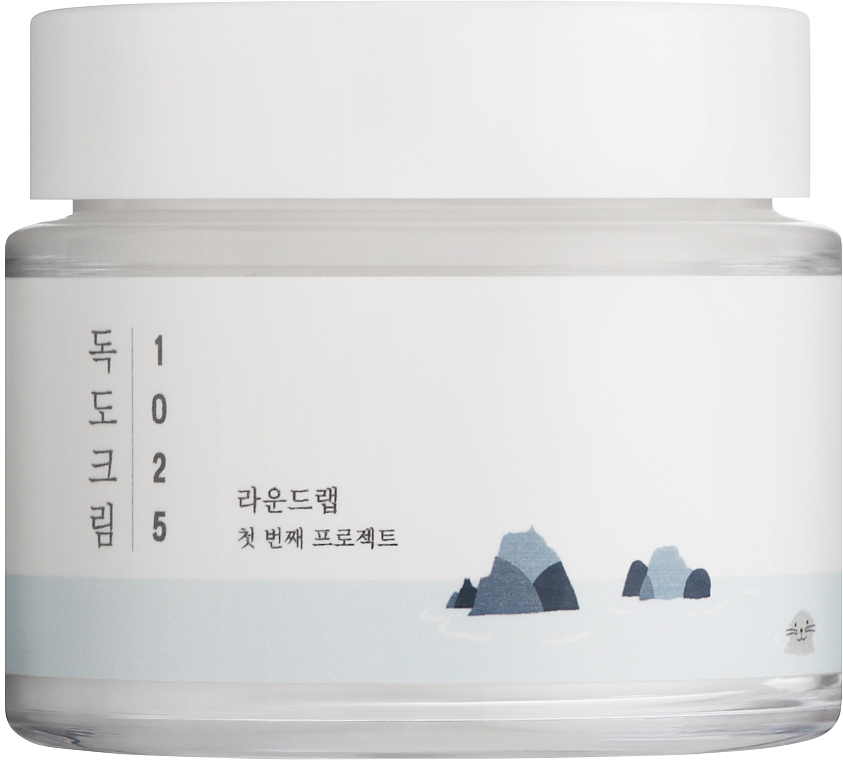 Зволожувальний крем для обличчя з морською водою - Round Lab 1025 Dokdo Cream