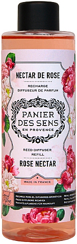 Рефилл для диффузора "Роза" - Panier Des Sens Rose Nectar Diffuser Refill — фото N1
