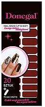 Парфумерія, косметика Наклейки для нігтів 3640 - Donegal Nail Make-Up Sheet