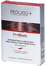 Пробиотическая добавка против выпадения волос в капсулах - Rougj+ ProBiotic Integratore Anticaduta Probiotic in Capsule — фото N1