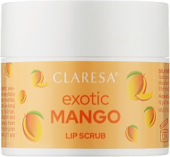 Скраб для губ "Екзотичне манго" - Claresa Lip Scrub Exotic Mango — фото N1