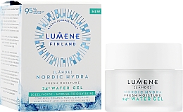 Интенсивно увлажняющий гель для лица - Lumene Nordic Hydra Fresh Moisture 24H Water Gel — фото N2