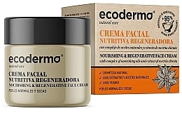 Крем для обличчя - Ecoderma Nourishing & Regenerative Face Cream — фото N1