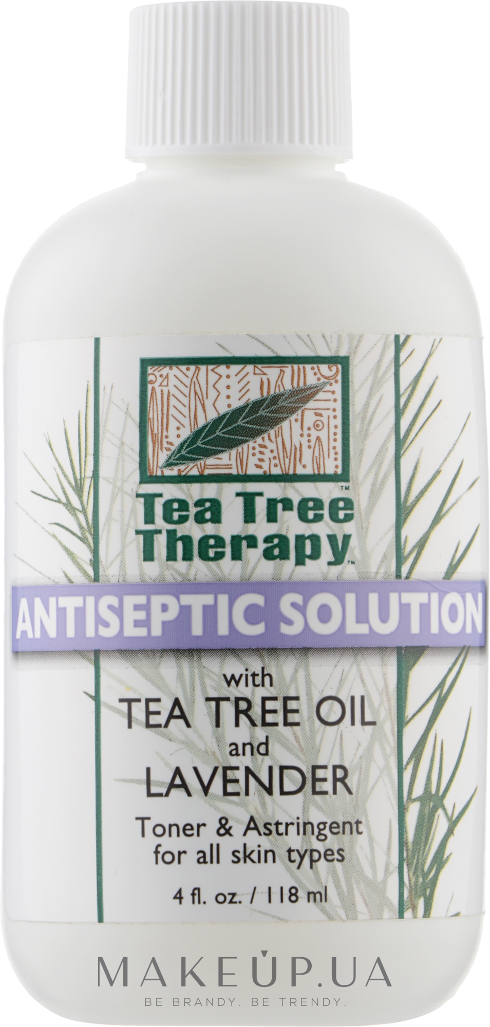 Антисептичний розчин з оліями чайного дерева та лаванди - Tea Tree Therapy Antiseptic Solution With Tea Tree Oil And Lavander — фото 118ml