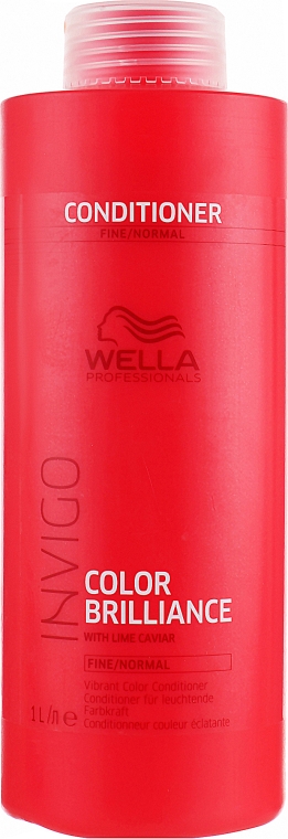 Кондиционер для окрашенных, нормальных и тонких волос - Wella Professionals Invigo Color Brilliance Vibrant Color Conditioner — фото N5