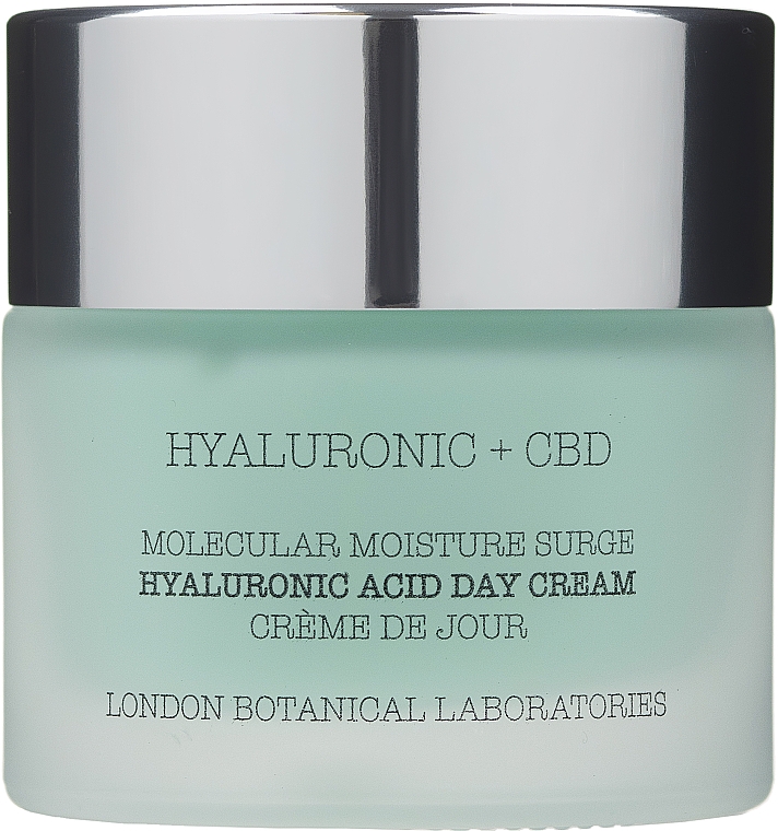 Дневной крем для лица - London Botanical Laboratories Hyaluronic Acid + CBD Molecular Moisture Surge Hyaluronic Acid Day Cream — фото N1