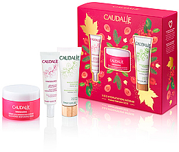 Духи, Парфюмерия, косметика УЦЕНКА Набор - Caudalie Vinosource Trio S.O.S Hydratation Intense (cr/50ml +serum/10ml + mask/15ml) *