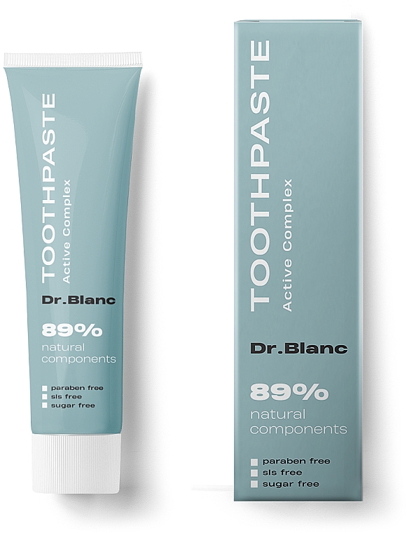Зубная паста укрепляющая "Active Complex" - Dr.Blanc Toothpaste Blue