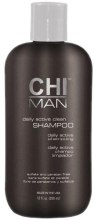 Духи, Парфюмерия, косметика Ежедневный мужской шампунь - CHI Man Daily Active Clean Shampoo