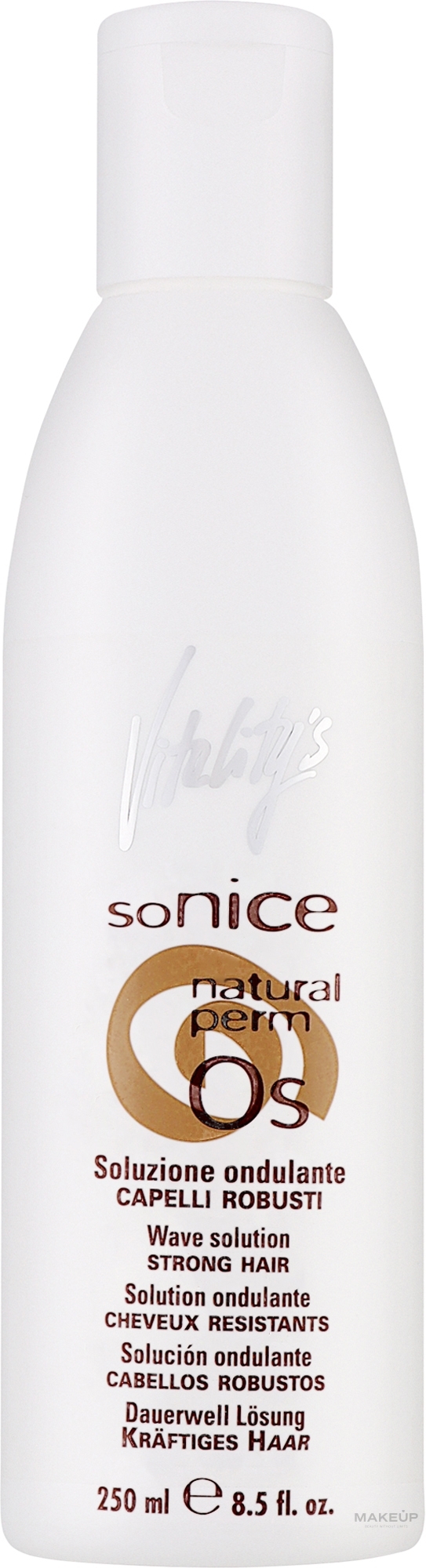 Перманент для звивання волосся - Vitality's SoNice 0S — фото 250ml