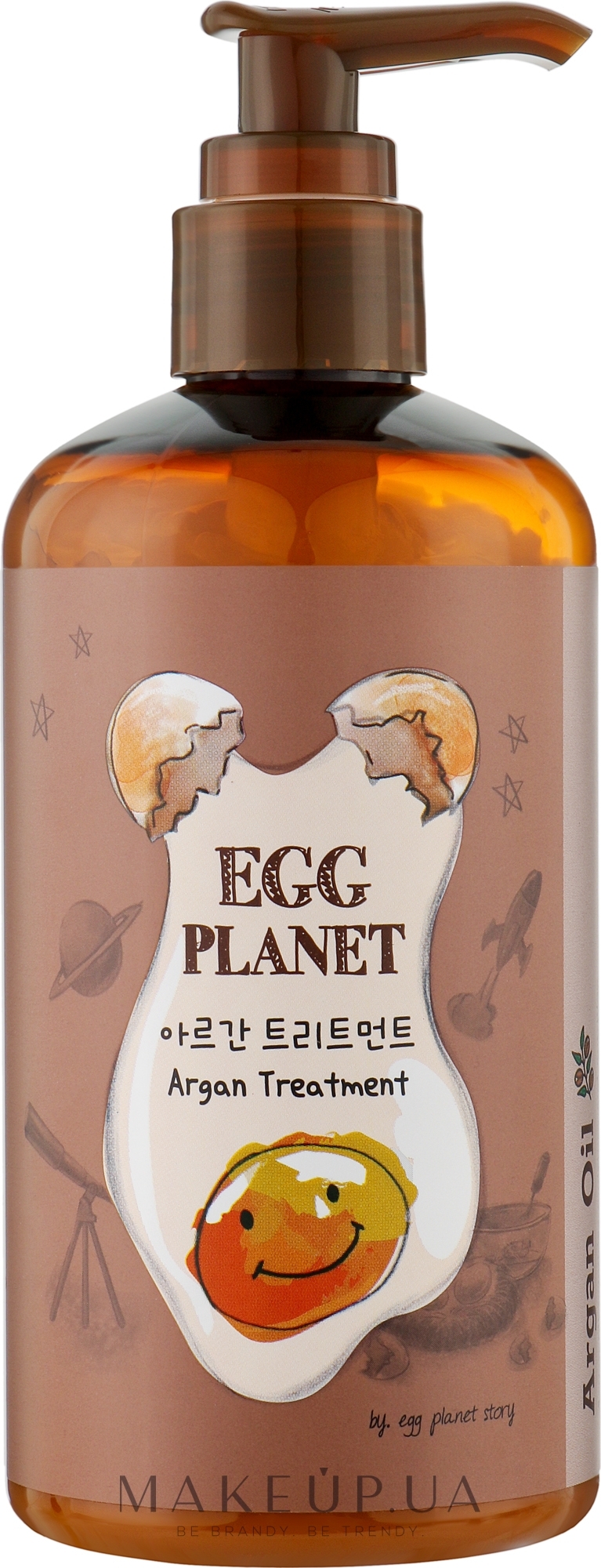Питательный бальзам для волос с яичным желтком и арганой - Daeng Gi Meo Ri Egg Planet Argan Treatment — фото 280ml