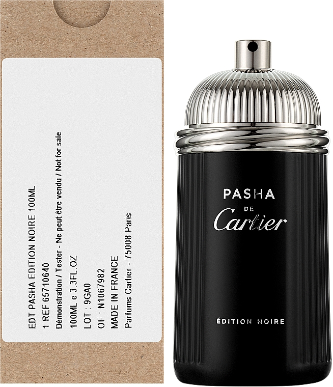 Cartier Pasha de Cartier Edition Noire - Туалетная вода (тестер без крышечки) — фото N2
