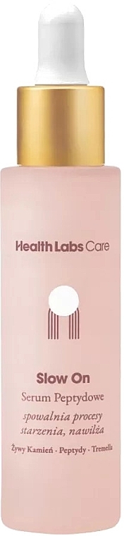 Пептидна сироватка для обличчя - HealthLabs Care Slow On — фото N1