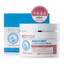 Парфумерія, косметика Крем з екстрактом ластівчиного гнізда - Welcos Biomax Bird's Nest Super Aqua Cream