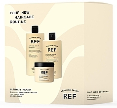 Духи, Парфюмерия, косметика Набор - REF Ultimate Repair (h/sham/285ml + h/cond/245ml + h/mask/250ml)