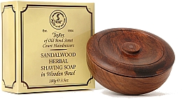 Мыло для бритья "Сандаловое дерево" - Taylor Of Old Bond Street Sandalwood Herbal Shaving Soap — фото N2