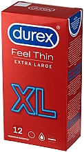 Духи, Парфюмерия, косметика Презервативы, 12 шт - Durex Feel Thin XL