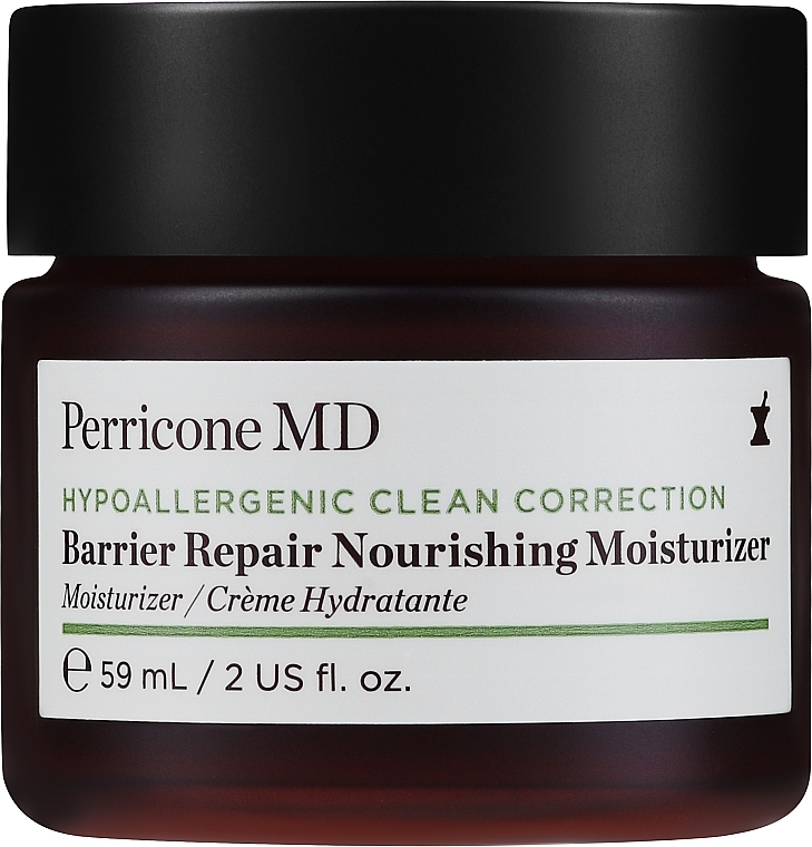 Зволожувальний крем для обличчя - Perricone MD Hypoallergenic Clean Correction Barrier Repair Nourishing Moisturizer — фото N1