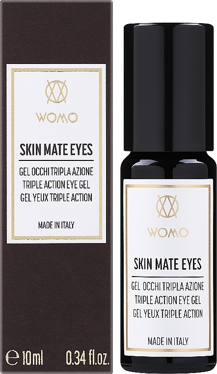 Гель для шкіри навколо очей потрійної дії - Womo Skin Mate Eyes — фото N2