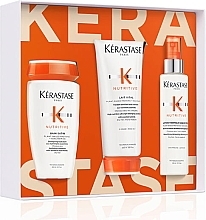 Парфумерія, косметика Набір - Kerastase Nutritive Light Gift Set (shm/250ml + h/cond/200ml + h/lot/150ml)