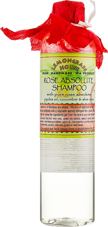 Шампунь "Роза" - Lemongrass House Rose Shampoo — фото N2