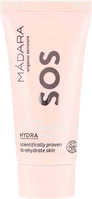 Маска увлажняющая для сияния кожи лица - Madara Cosmetics SOS Hydra Moisture And Radiance Mask — фото N1