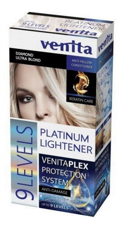 Освітлювач для волосся - Venita Plex Platinum Lightener 9 Levels — фото N1