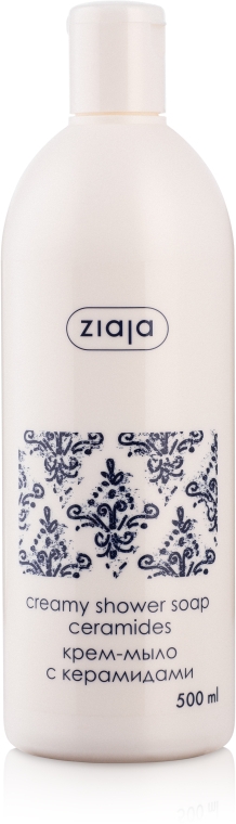 Крем мыло для душа с керамидами - Ziaja Ceramides Creamy Shower Soap  — фото N2