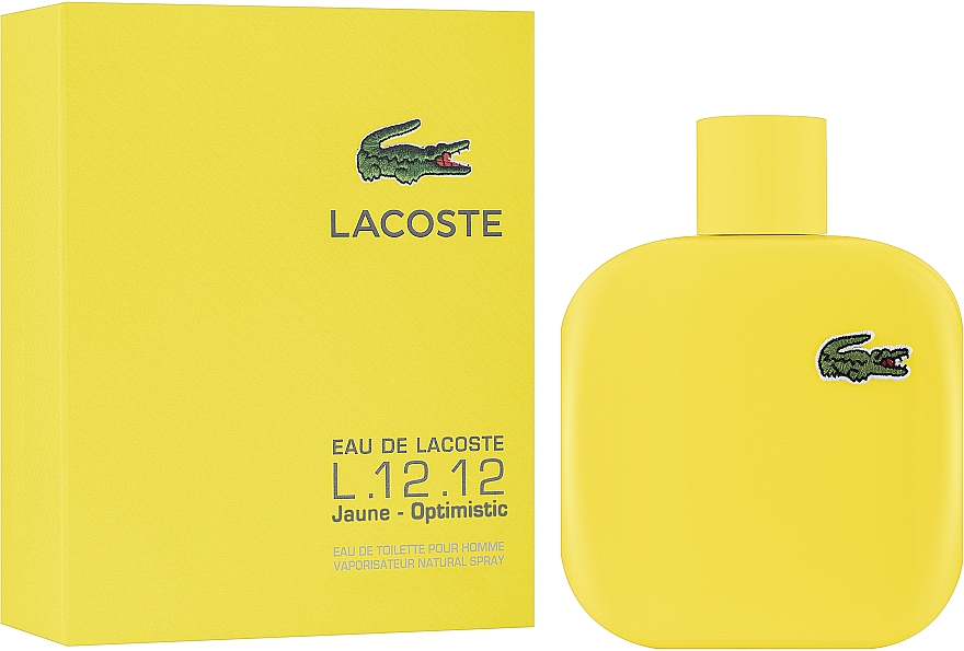 lacoste 12.12 jaune