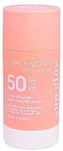 Солнцезащитный стик для лица - Alphanova High Protection Face Sun Stick SPF 50 — фото N1