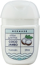 Крем для рук з ланоліном - Mermade Coco Jambo Travel Size — фото N1