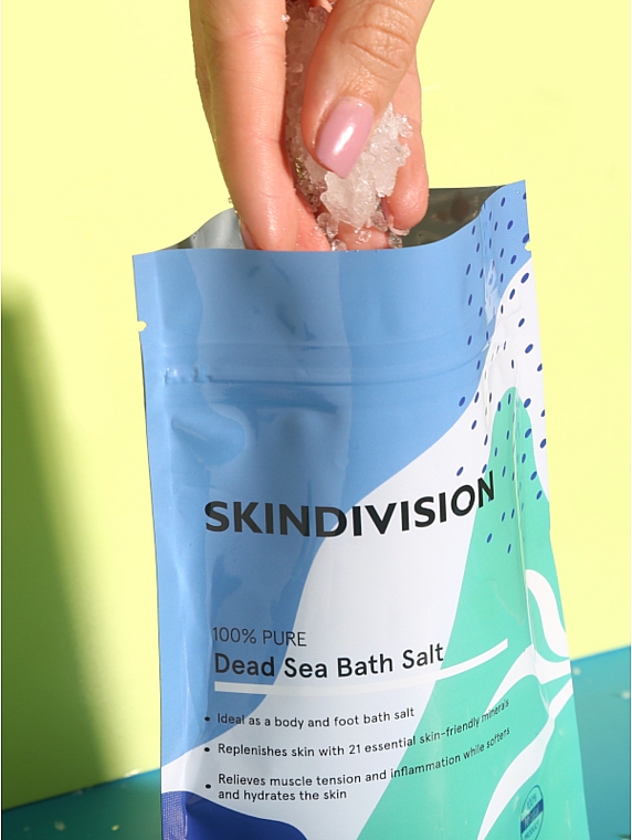 Сіль для ванн - SkinDivision 100% Pure Dead Sea Bath Salt — фото N4