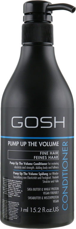 Кондиционер для объема волос - Gosh Copenhagen Pump up the Volume Conditioner — фото N4