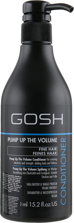 Кондиціонер для об'єму волосся - Gosh Pump up the Volume Conditioner — фото N4