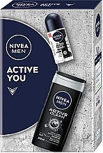 Парфумерія, косметика Набір чоловічий - NIVEA MEN Active You 2024 (sh/gel/250ml + deo/50ml)