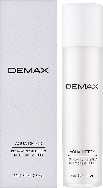 Детокс нічний аква флюїд - Demax Aqua Detox Night Fluid — фото N2