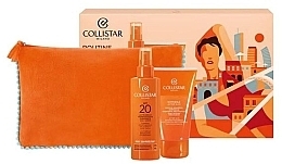 Парфумерія, косметика Набір - Collistar Routine Solare (spray/200ml+shampoo/150ml+bag/1pcs)