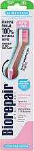 Зубная щетка "Совершенная чистка"для защиты десен, ультрамягкая, розовая - Biorepair — фото N1