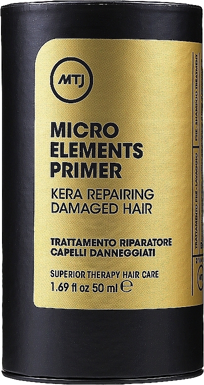 Сыворотка для волос - MTJ Cosmetics Superior Therapy Pre-Shampoo Treatment Microelements Aminoacids — фото N3