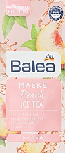 Духи, Парфюмерия, косметика Маска для лица "Персиковый чай со льдом" - Balea Peach Ice Tea Gel Face Mask