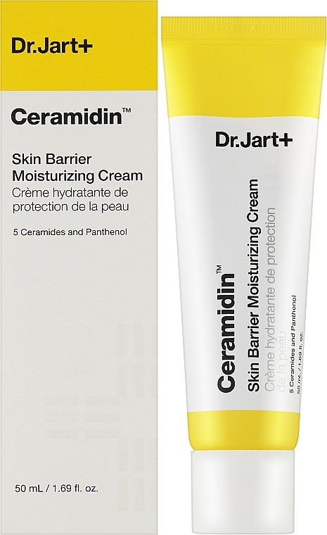 Зволожувальний бар'єрний крем з керамідами - Dr. Jart+ Ceramidin Skin Barrier Moisturizing Cream — фото N2
