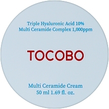 Парфумерія, косметика Живильний крем із керамідами  - Tocobo Multi Ceramide Cream