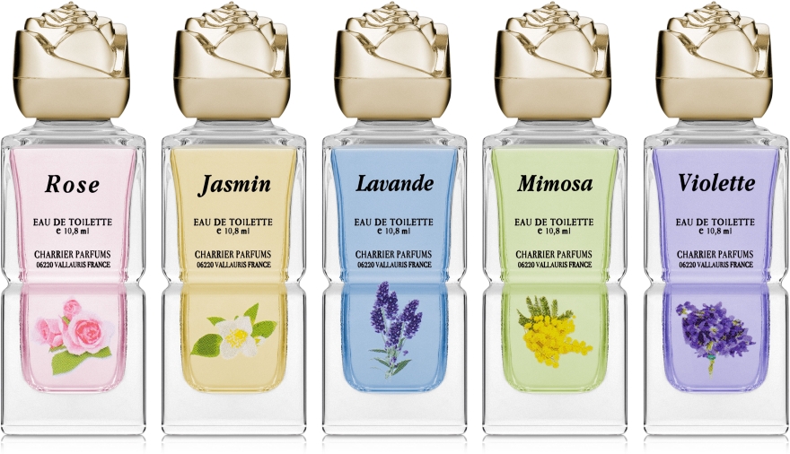 Charrier Parfums Parfums De Provence - Набор (edt/10.8ml x 5) — фото N1