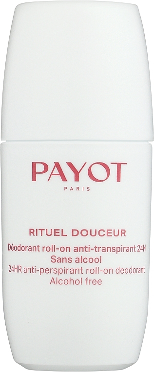 Дезодорант шариковый - Payot Rituel Douceur 24h Anti-Perspirant Roll-On Alcohol Free