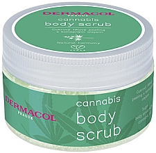 Конопляный скраб для тела - Dermacol Cannabis Body Scrub — фото N2